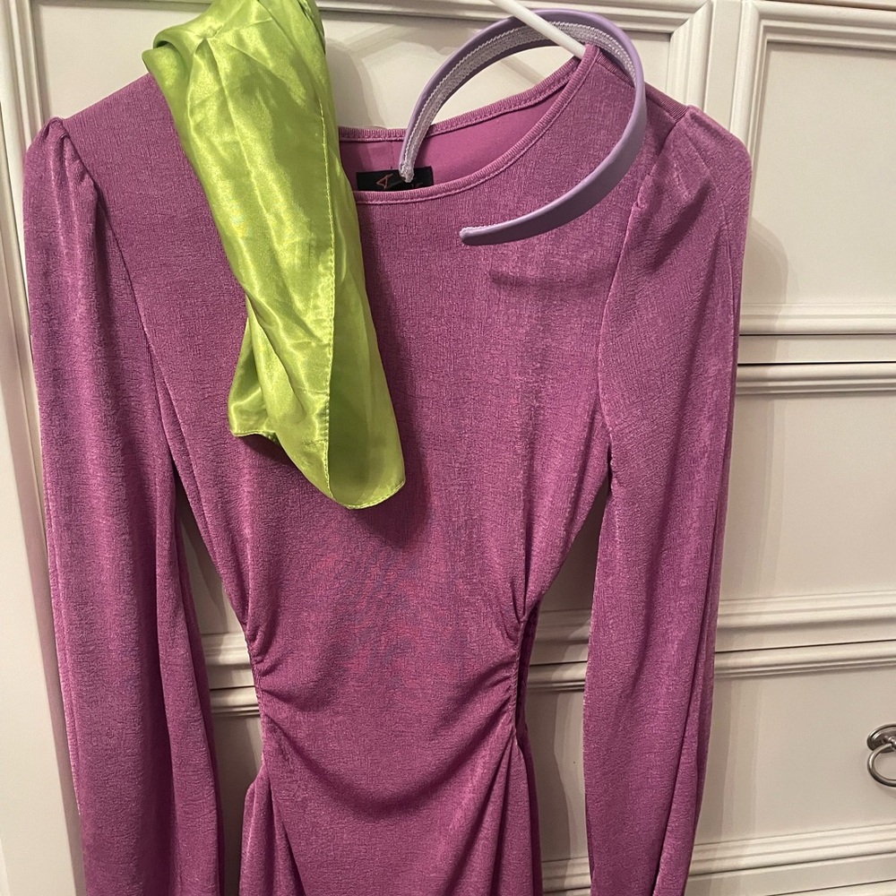 Daphne Costume (Dress, Headband, Green scarf)